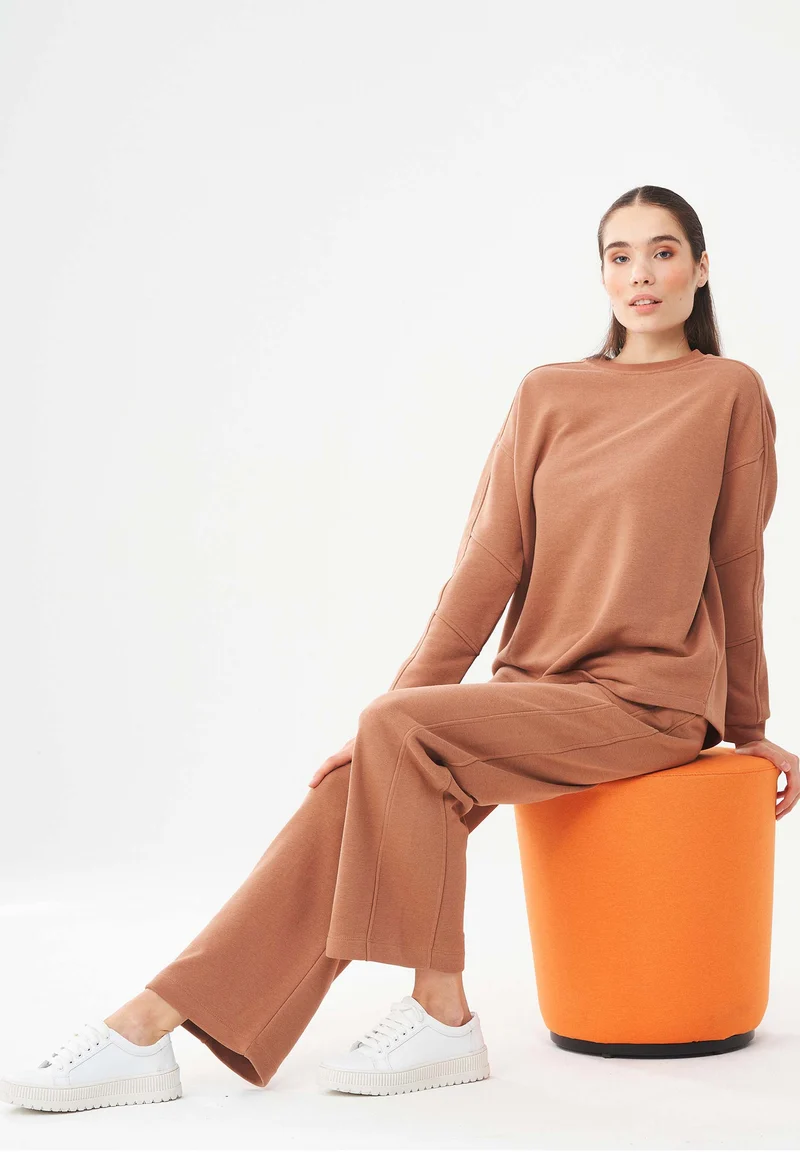 Sweathose aus Bio-Baumwolle & Modal mit recyceltem Polyester