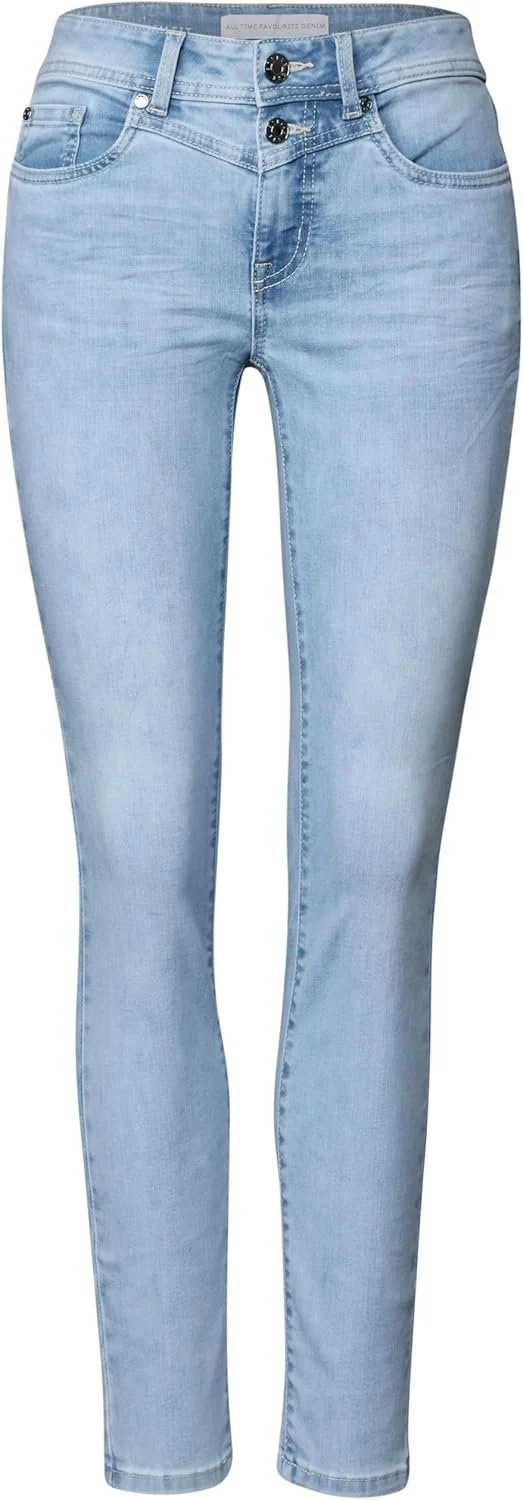 Street One Slim Fit Jeans Blau