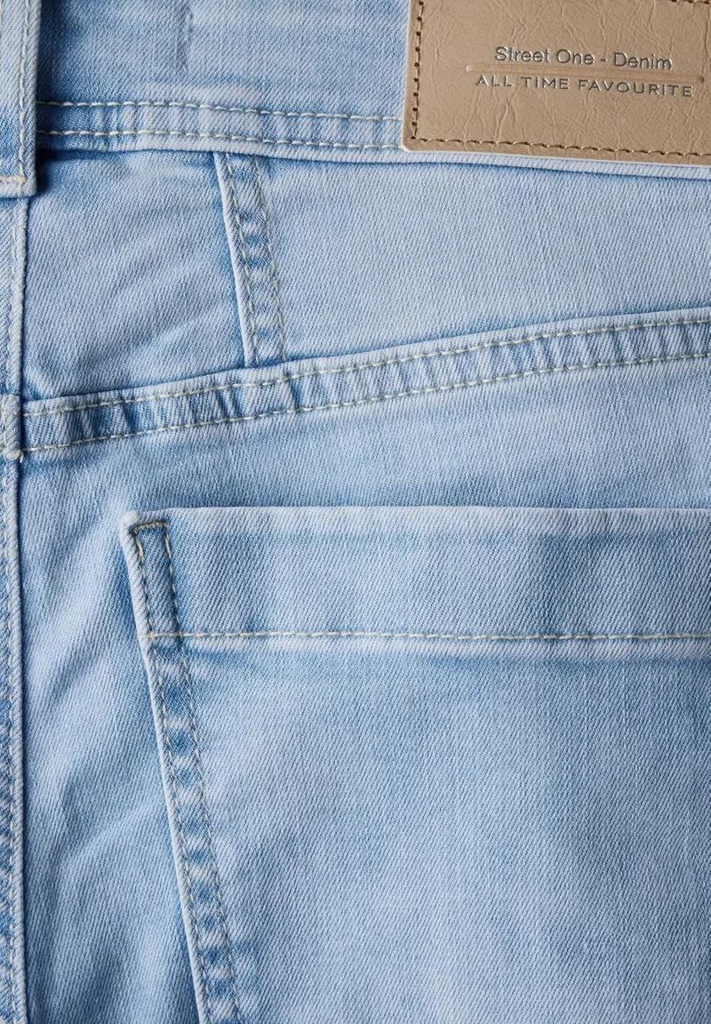 Street One Slim Fit Jeans Blau