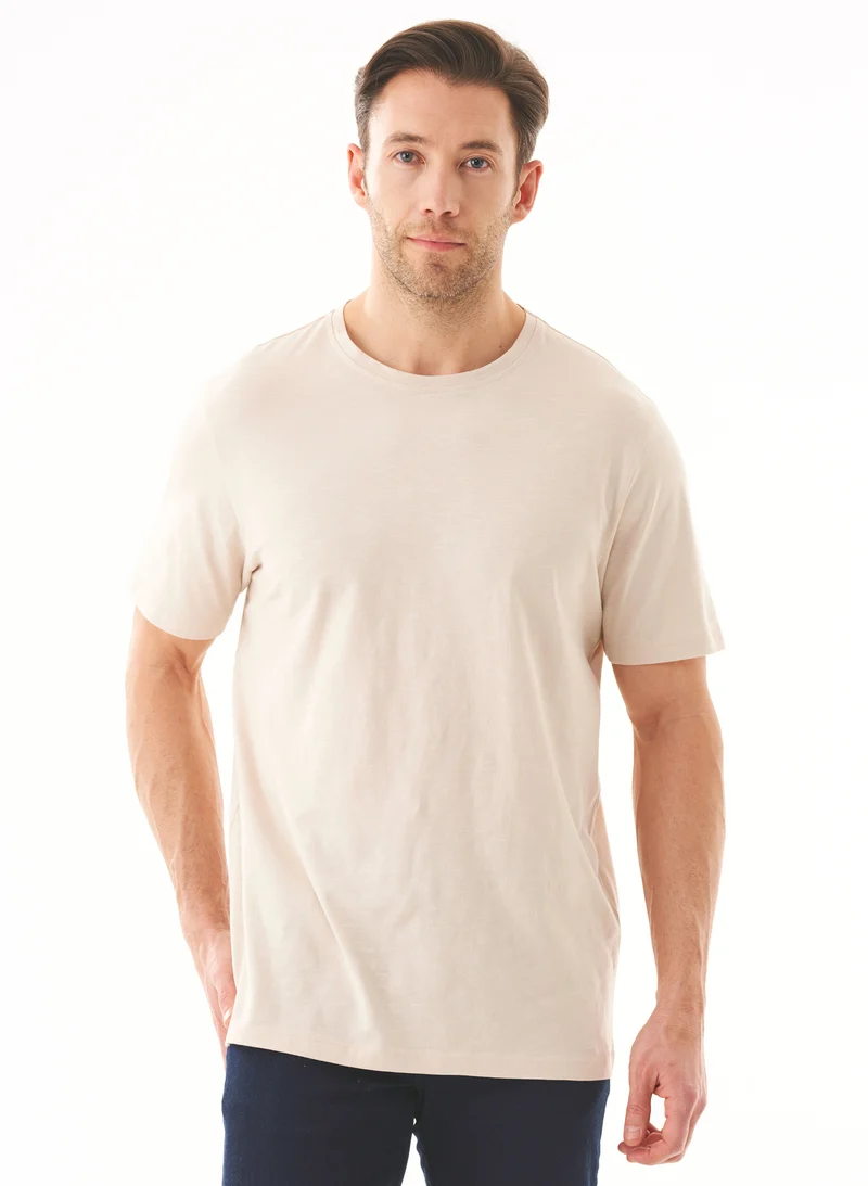 Basic T-Shirt aus Bio-Baumwolle