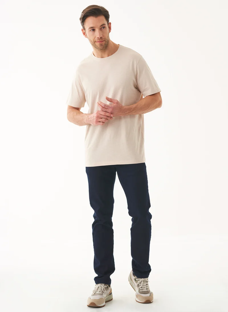 Basic T-Shirt aus Bio-Baumwolle