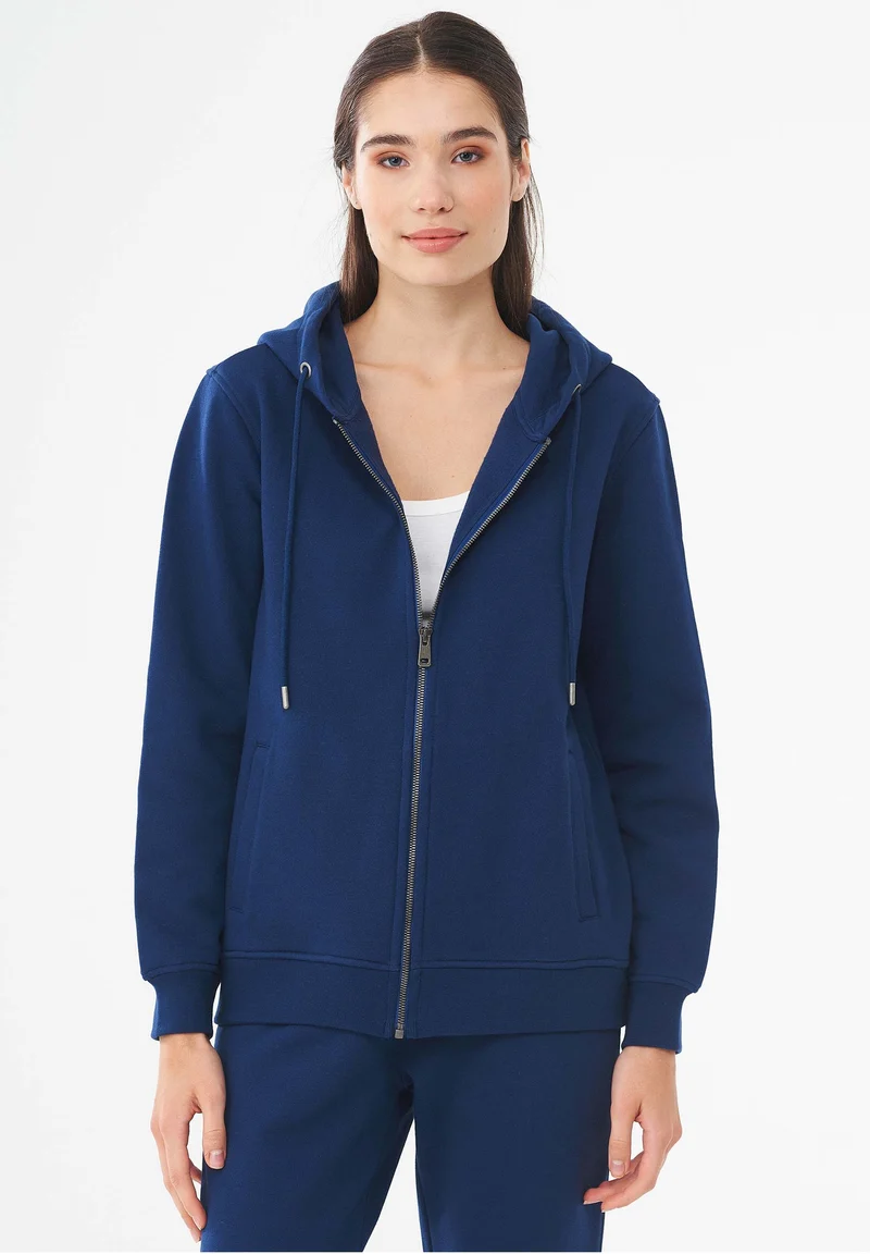 Sweatjacke aus Bio-Baumwolle
