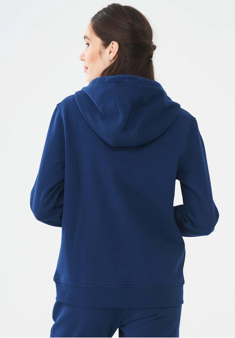 Sweatjacke aus Bio-Baumwolle
