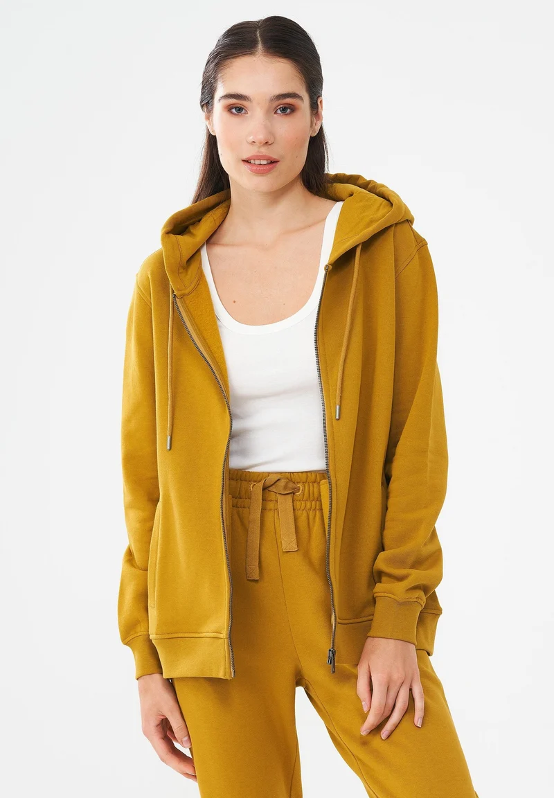 Sweatjacke aus Bio-Baumwolle