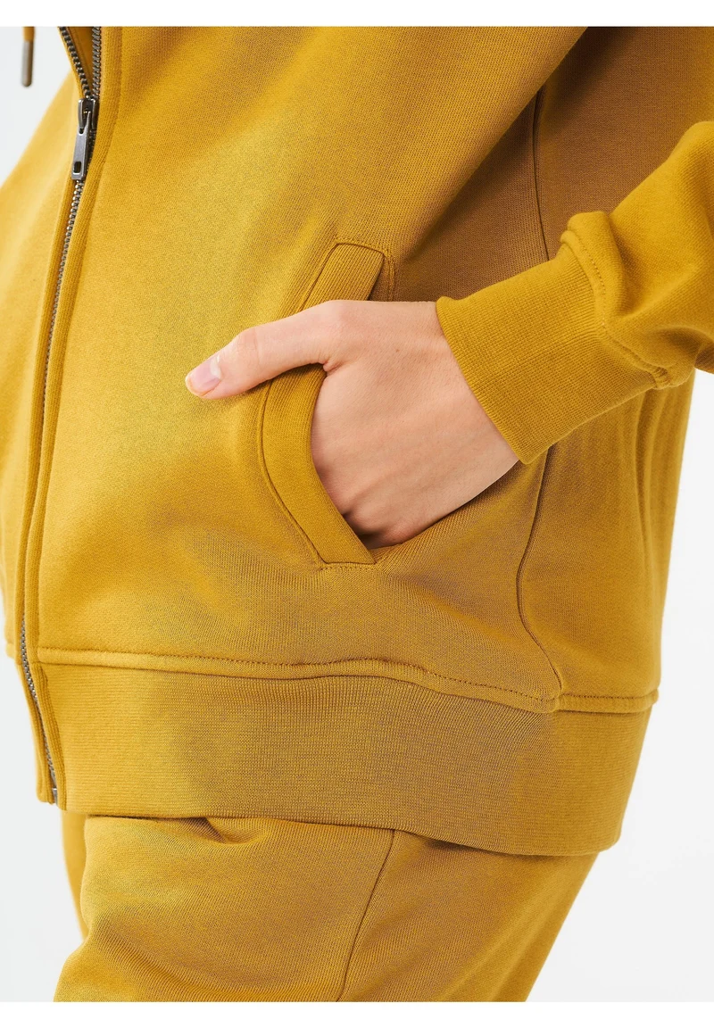 Sweatjacke aus Bio-Baumwolle