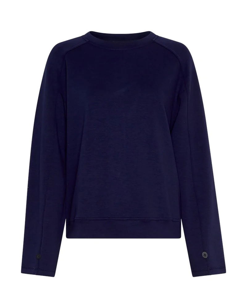 Moss Copenhagen Sweatshirt dunkelblau