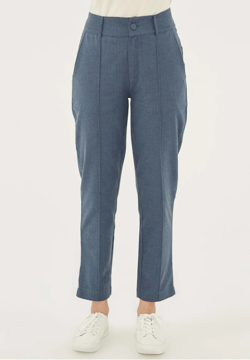 Herringbone Hose aus Bio-Baumwolle