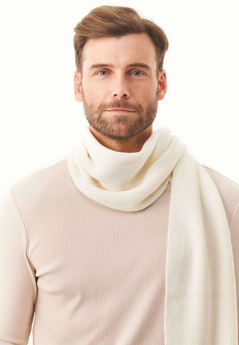 Unisex Strickschal aus Bio-Baumwolle