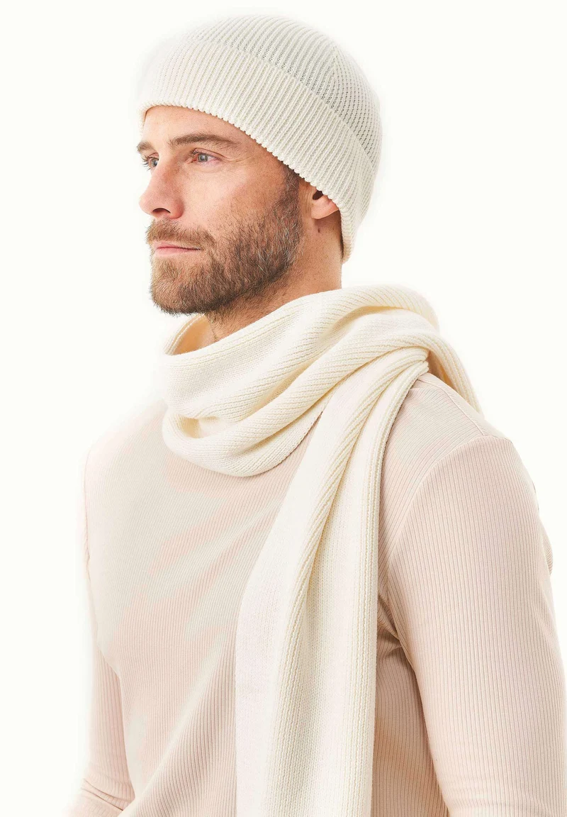 Unisex Strickschal aus Bio-Baumwolle