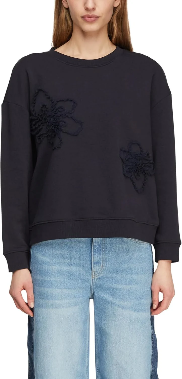 Comma Sweatshirt Blau