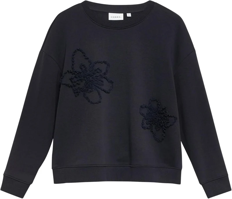 Comma Sweatshirt Blau