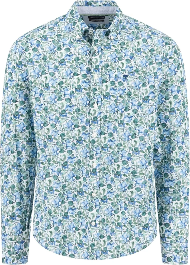 Fynch-Hatton Premium Flower Print Blau