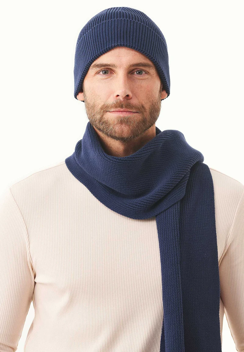 Unisex Strickschal aus Bio-Baumwolle