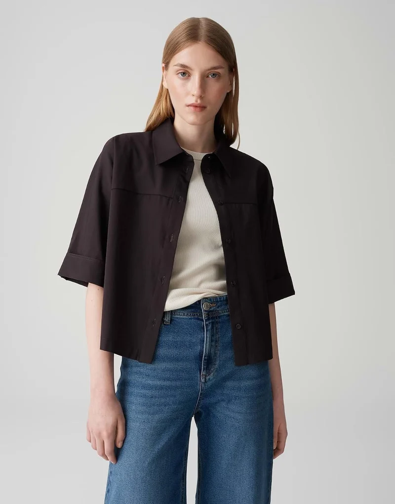Opus Bluse Braun
