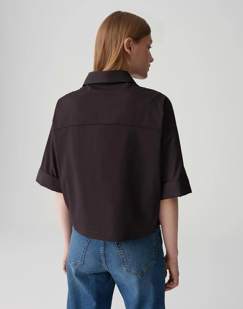 Opus Bluse Braun