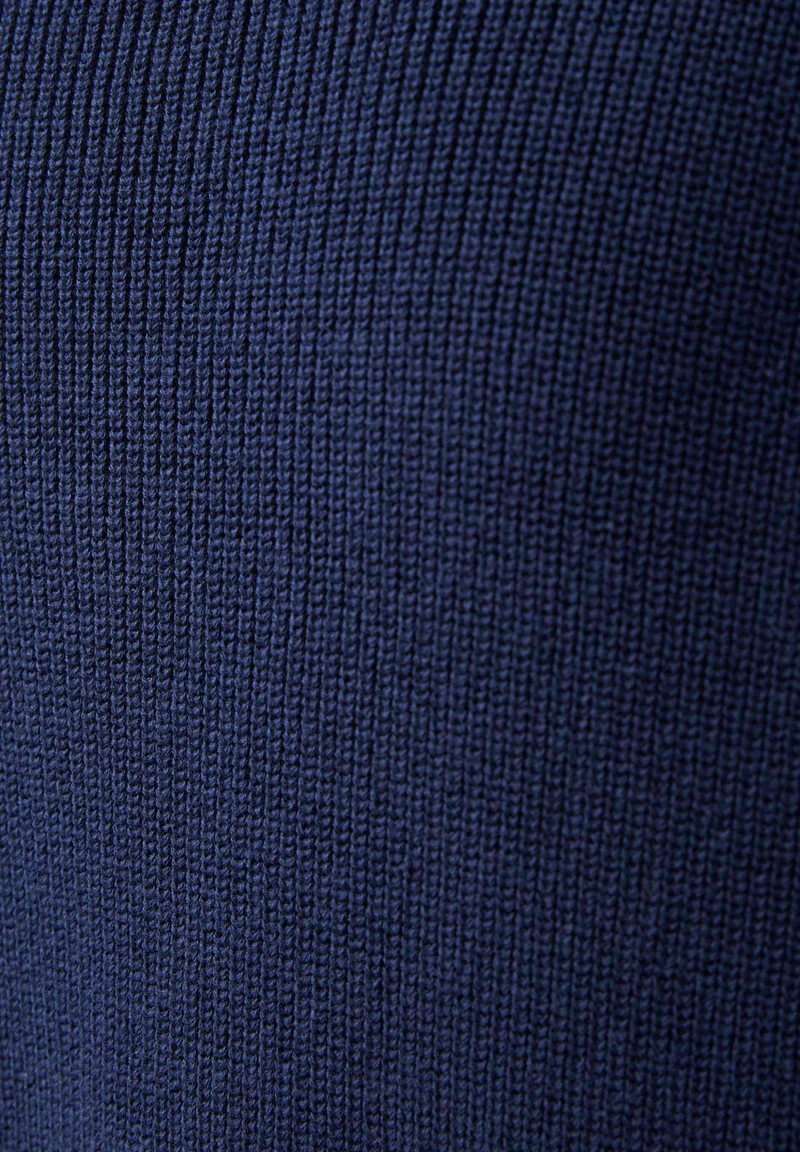 Rollkragenpullover aus Bio-Baumwolle
