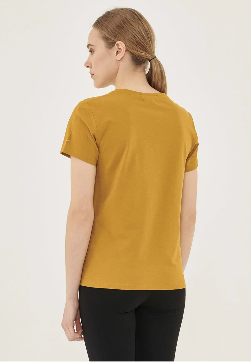 Basic T-Shirt aus Bio-Baumwolle