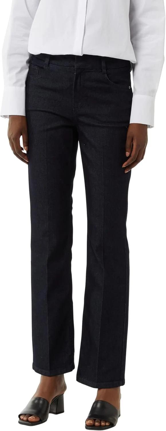 Comma Jeans Hose Dunkelblau