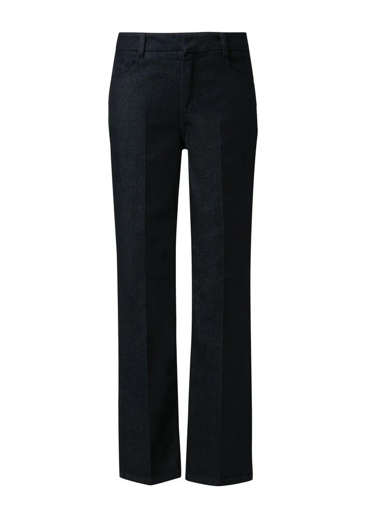 Comma Jeans Hose Dunkelblau