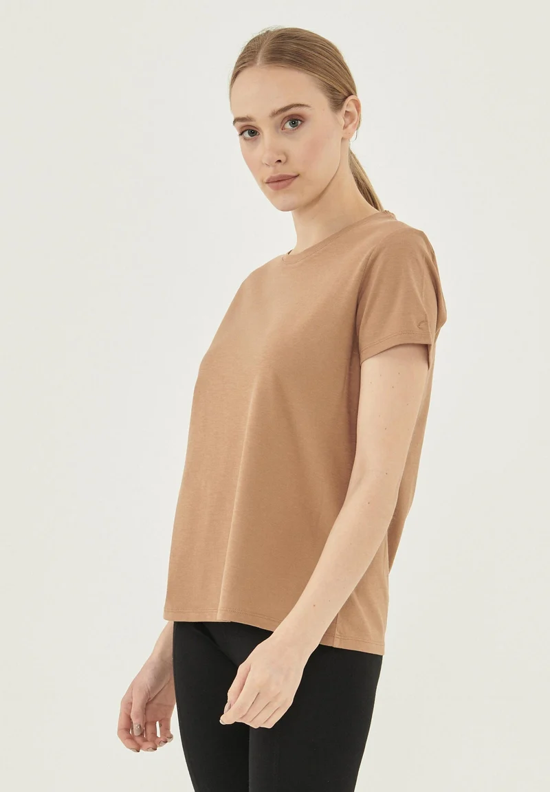 Basic T-Shirt aus Bio-Baumwolle