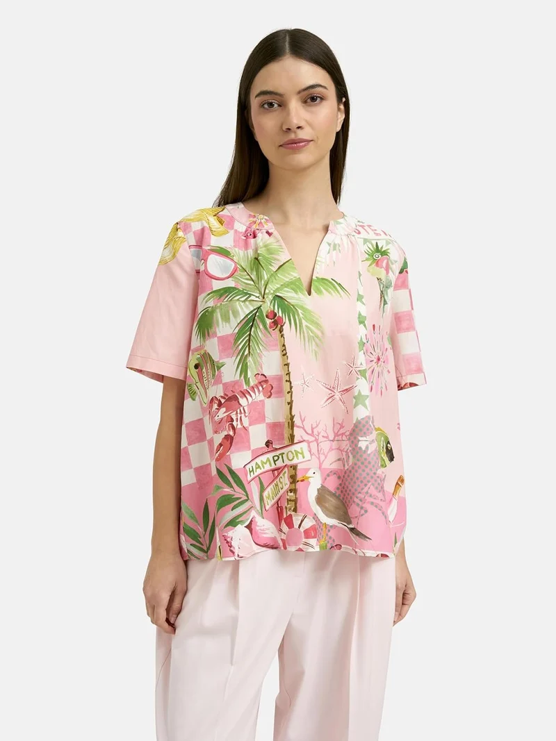 smith & soul Blusen Rosa