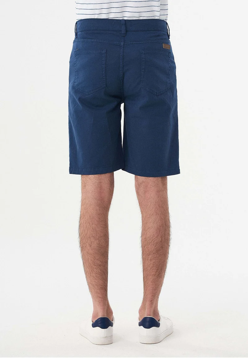 Five-Pocket-Shorts aus Bio-Baumwolle