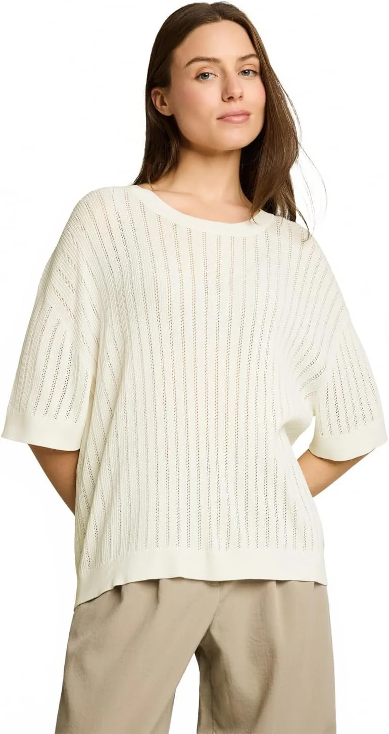 Tom Tailor Pullover Weiß