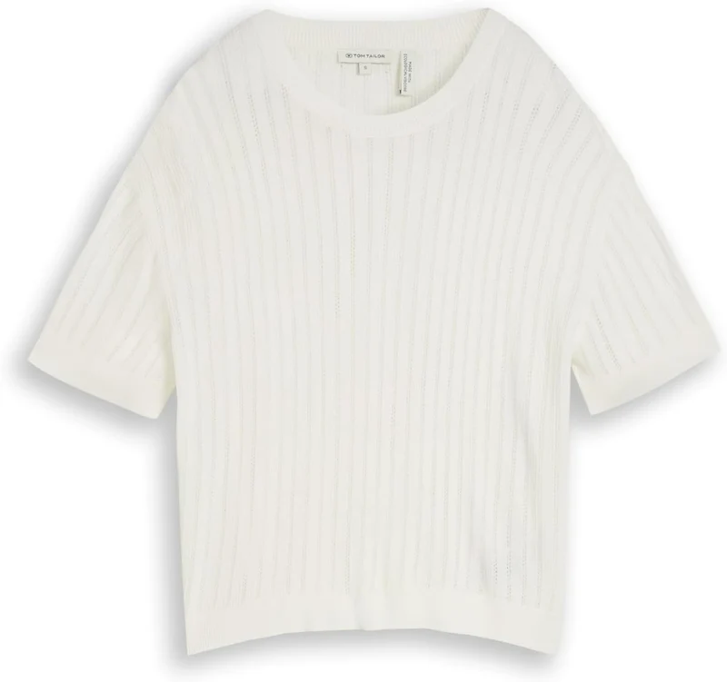 Tom Tailor Pullover Weiß