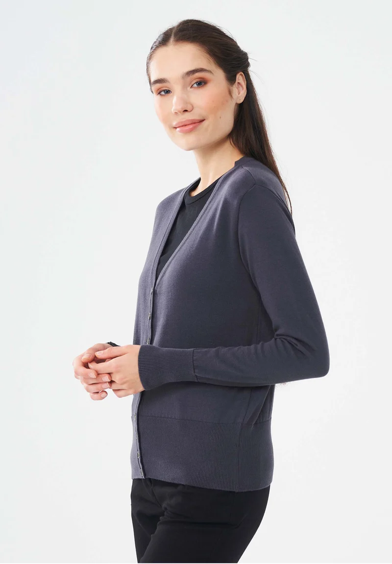 Cardigan aus Bio-Baumwolle