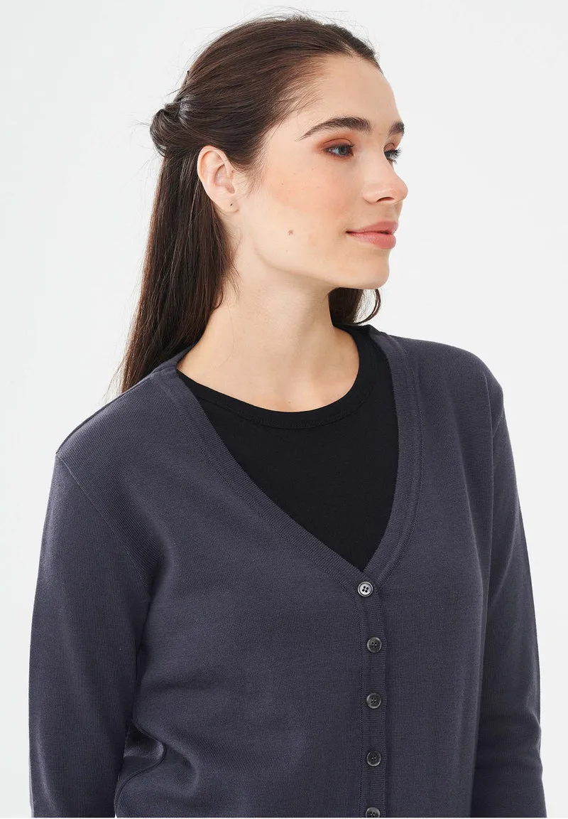 Cardigan aus Bio-Baumwolle
