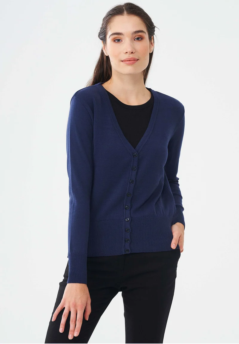 Cardigan aus Bio-Baumwolle