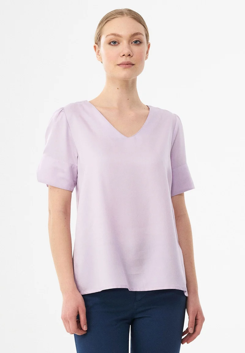 Bluse aus TENCEL™ Lyocell
