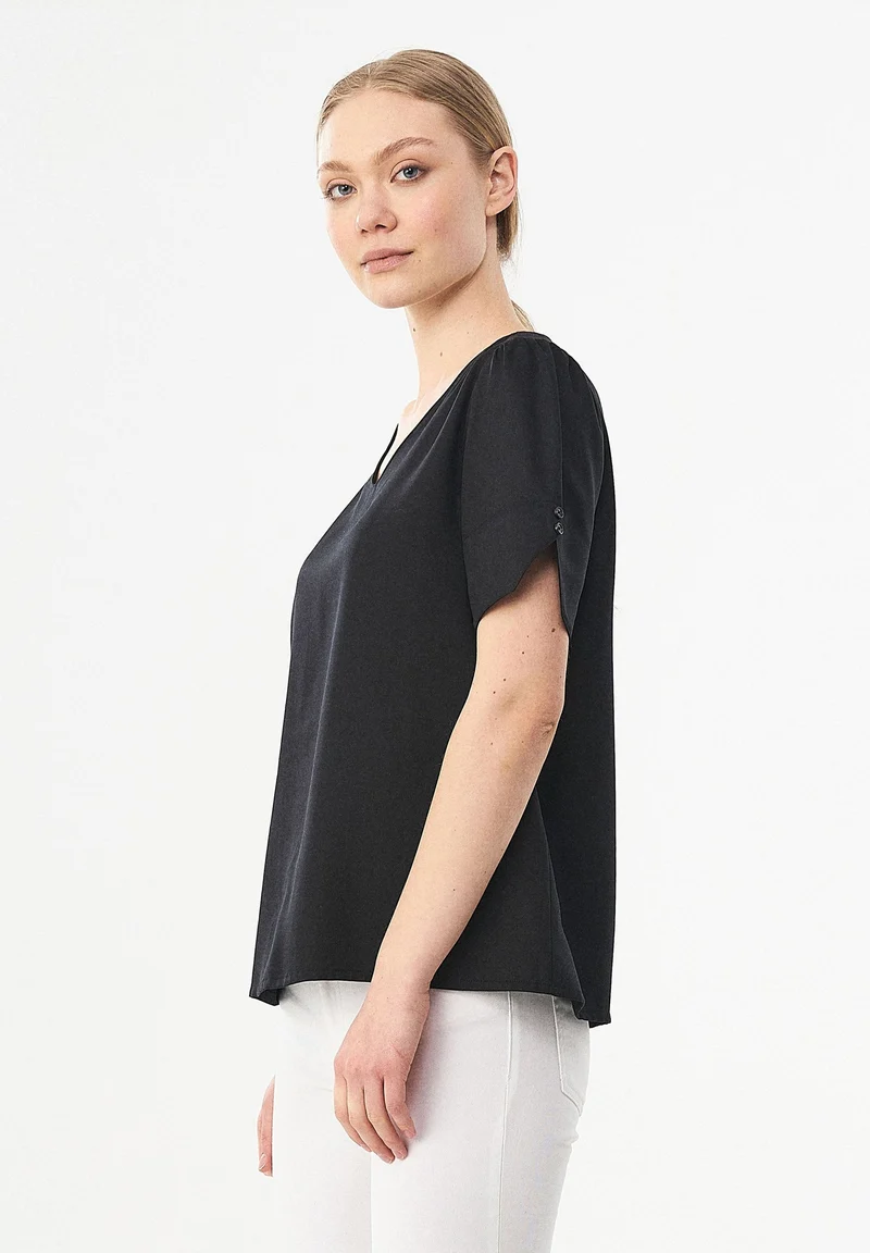 Bluse aus TENCEL™ Lyocell