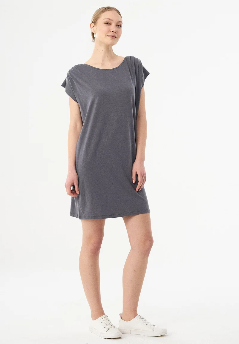 Jerseykleid aus TENCEL™ Lyocell und Bio-Baumwolle