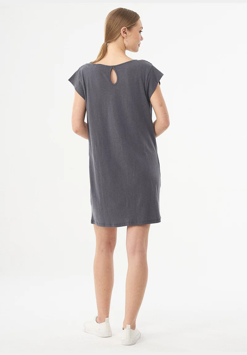 Jerseykleid aus TENCEL™ Lyocell und Bio-Baumwolle