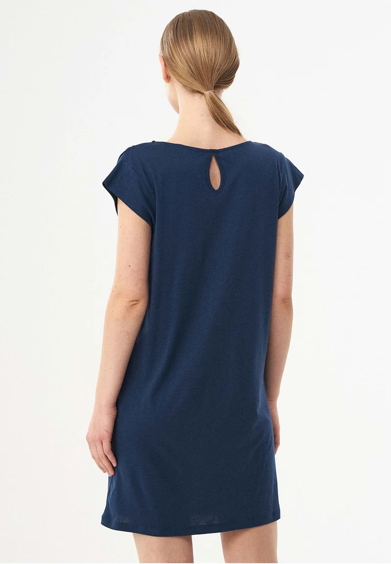 Jerseykleid aus TENCEL™ Lyocell und Bio-Baumwolle