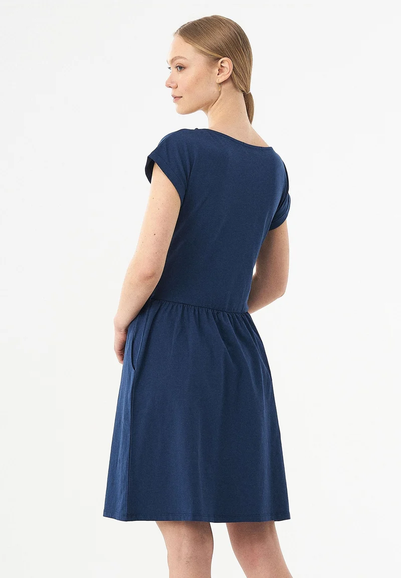 Slub-Jersey-Kleid aus Bio-Baumwolle