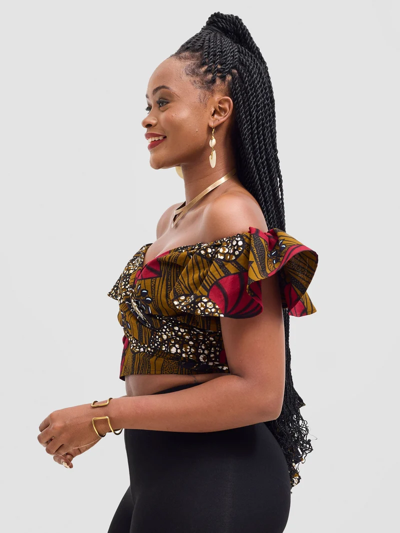 Safari Sizani 2 Way Wrap Top - Sipo