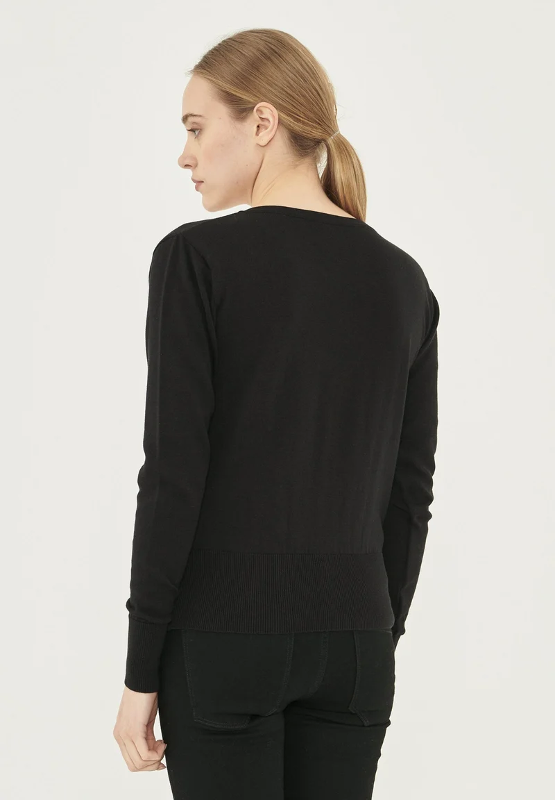 Cardigan aus Bio-Baumwolle