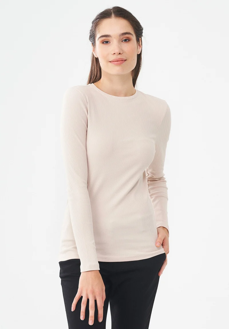 Langarmshirt aus Bio-Baumwolle