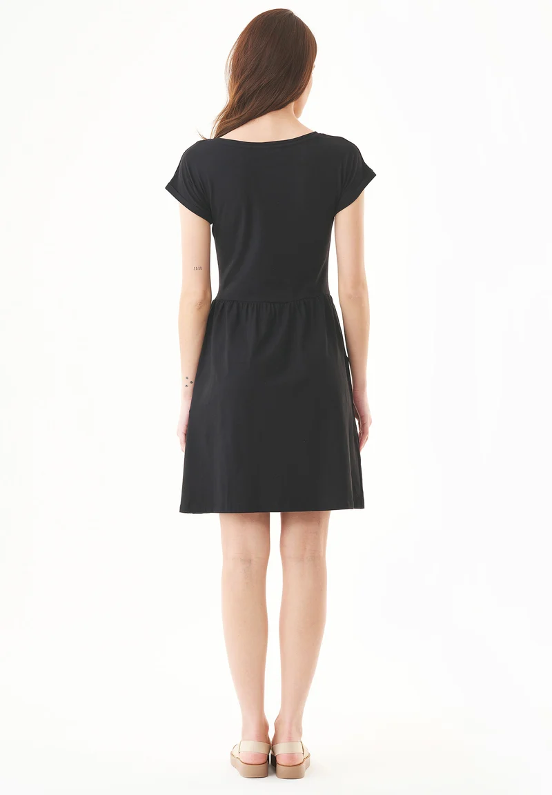 Slub-Jersey-Kleid aus Bio-Baumwolle