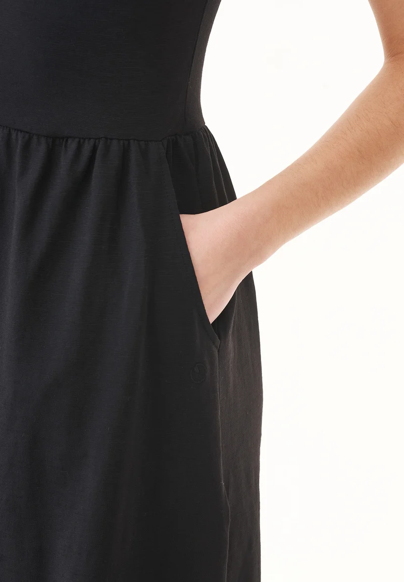 Slub-Jersey-Kleid aus Bio-Baumwolle