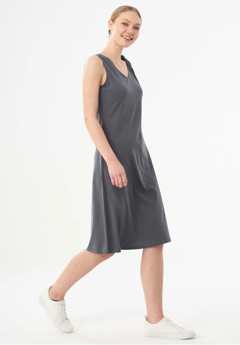 Jerseykleid aus TENCEL™ Lyocell und Bio-Baumwolle
