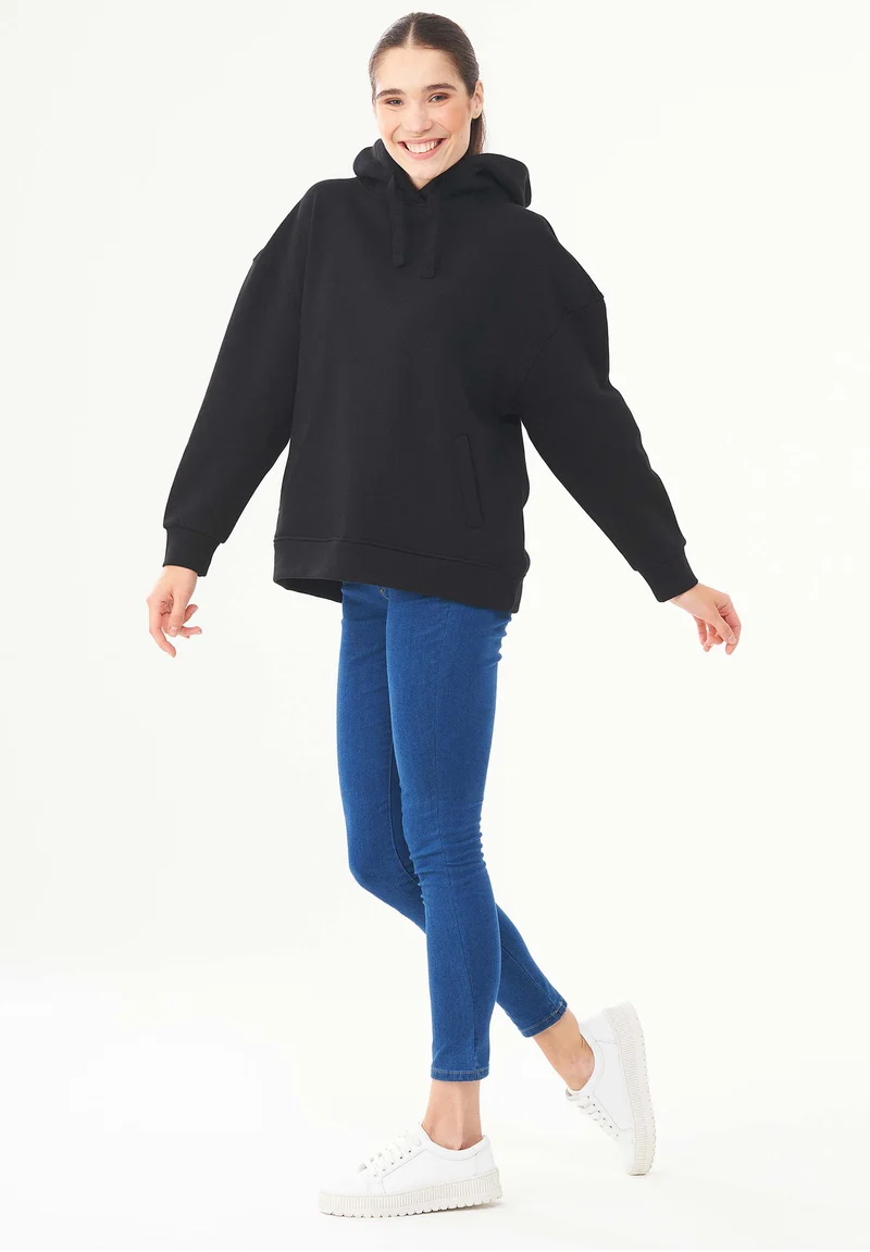 Kapuzenpullover aus Bio-Baumwolle