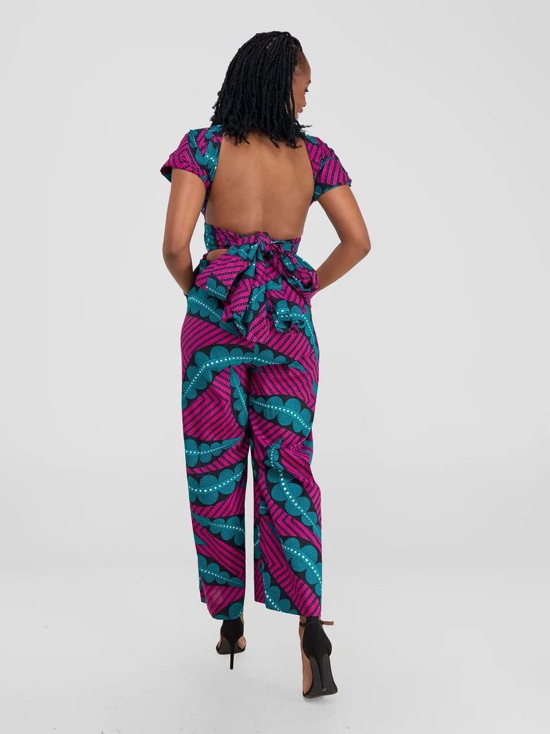 Vivo Kitenge Infinity Jumpsuit - Bukavu