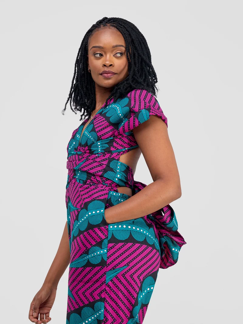 Vivo Kitenge Infinity Jumpsuit - Bukavu
