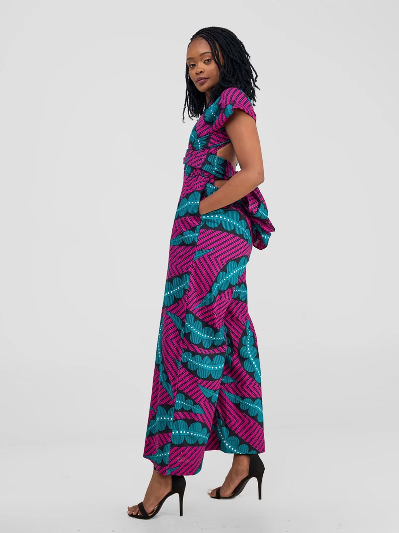Vivo Kitenge Infinity Jumpsuit - Bukavu