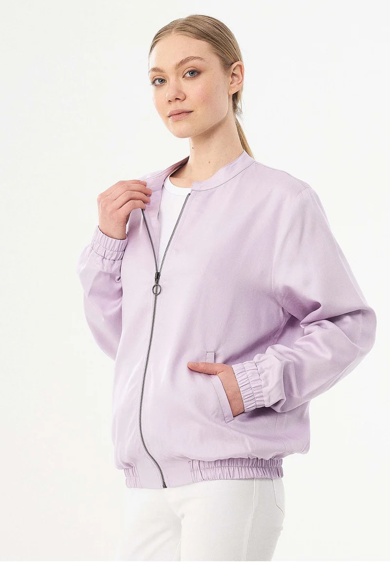 Bomberjacke aus TENCEL™ Lyocell