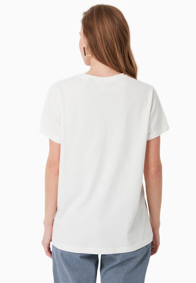 Basic T-Shirt aus Bio-Baumwolle
