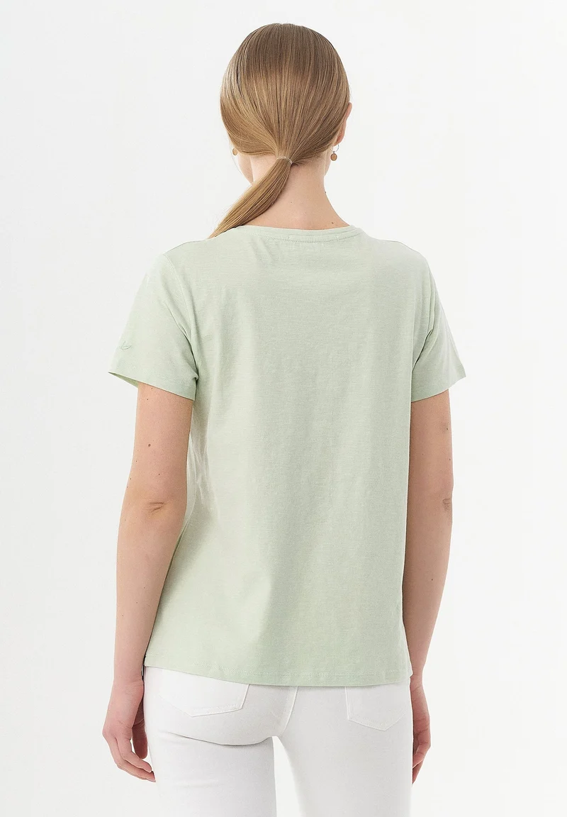 Basic T-Shirt aus Bio-Baumwolle